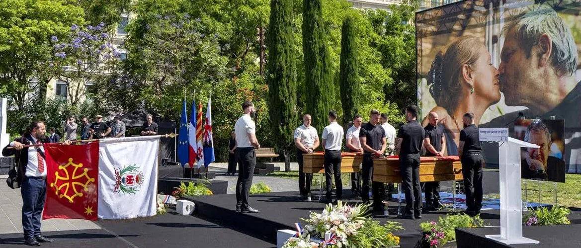 NICE : Hommage - La Fête Nationale Occitane dédiée à Annie et Ben Vautier