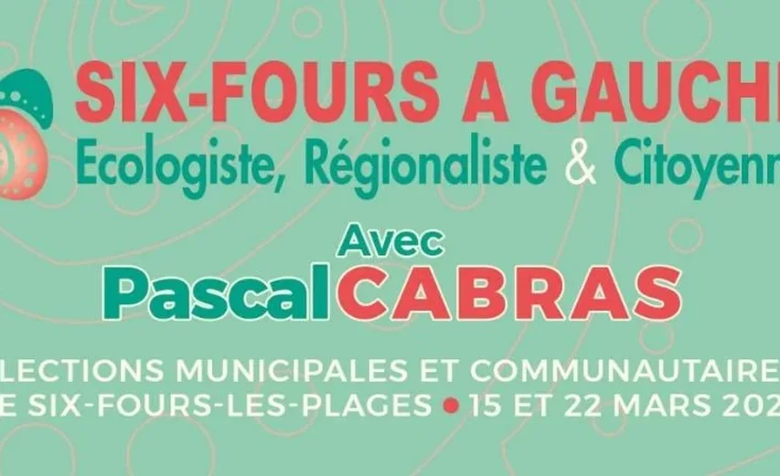 SIX-FOURS-LES-PLAGES : Pascal Cabras : « Pas une voix pour l'extrême droite »