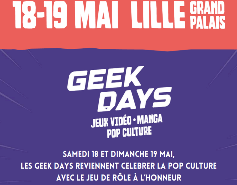 LILLE : Nathalie HOMS, comédienne de doublage, au Geek Days - Presse Agence
