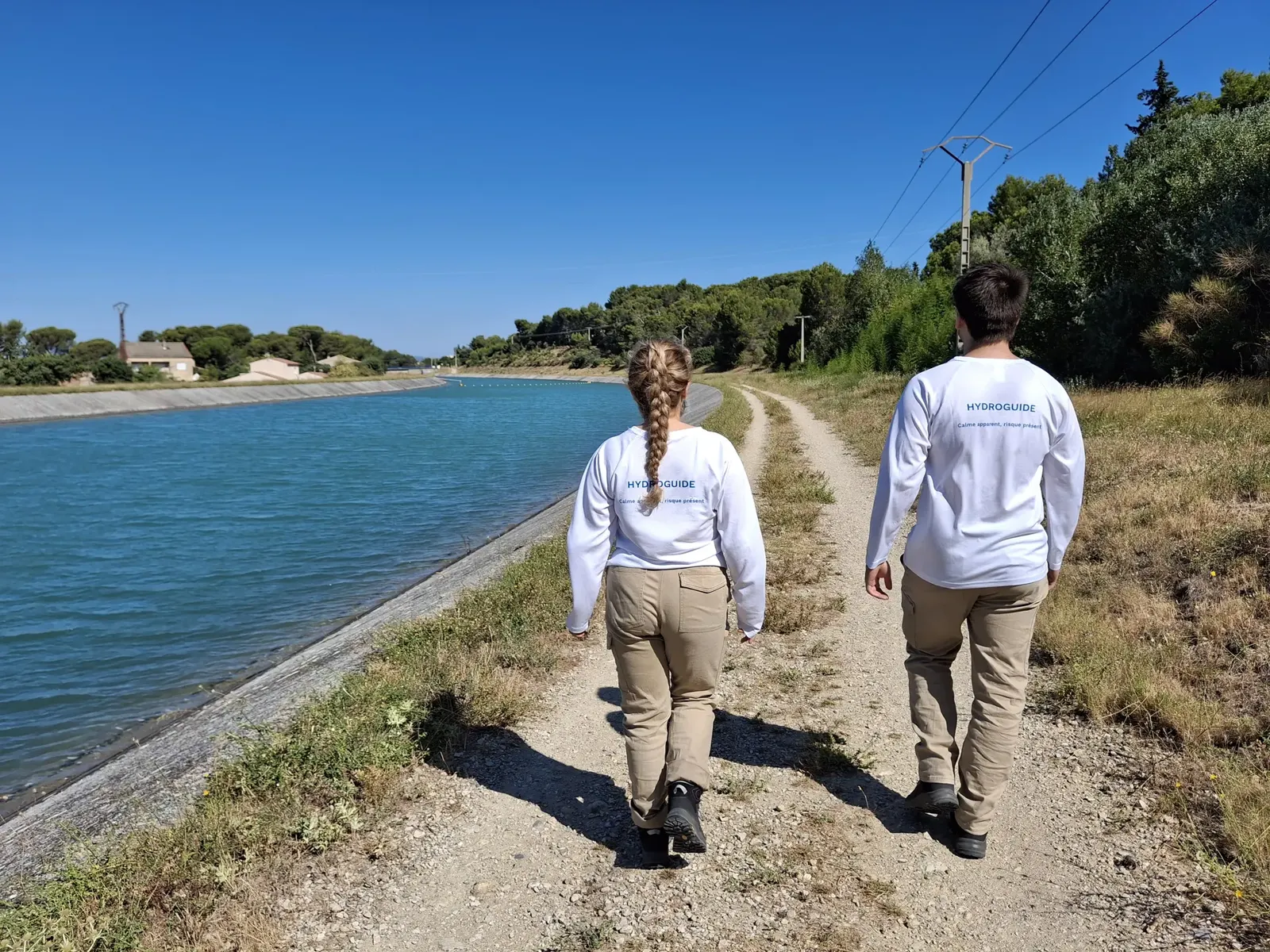 AIX-EN-PROVENCE : Sécurité des cours d'eau - EDF déploie ses hydroguides pour la saison estivale