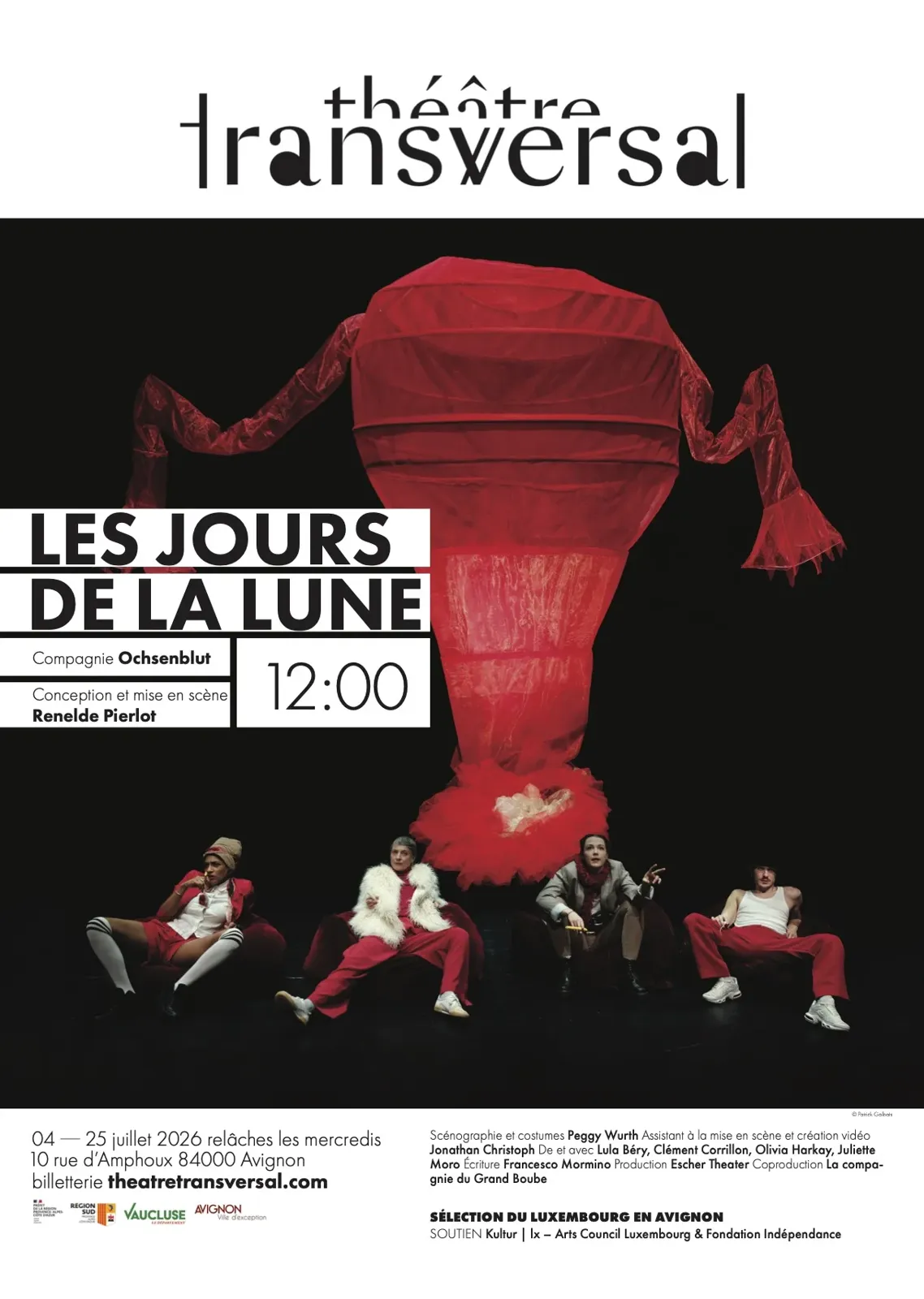 AVIGNON : Théâtre - « Les jours de la lune » brise le tabou des règles au Festival Off