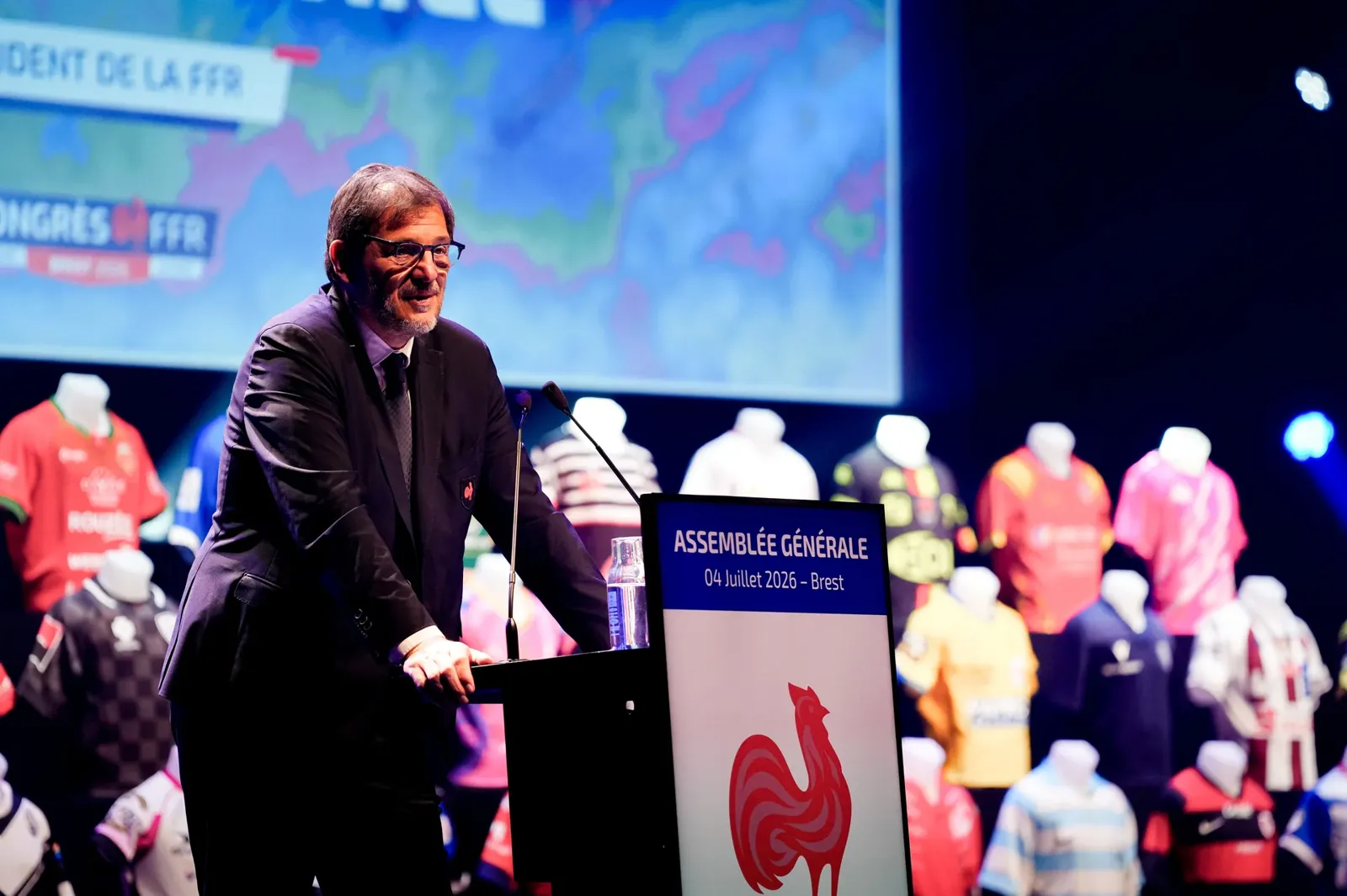 BREST : Florian Grill : « 4 millions d'euros pour accélérer l’accompagnement du rugby amateur »