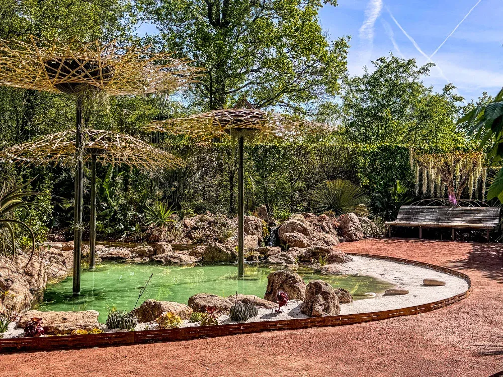 CHAUMONT-SUR-LOIRE : Festival des Jardins - Le "Jardin Avatar" plonge les visiteurs dans un univers