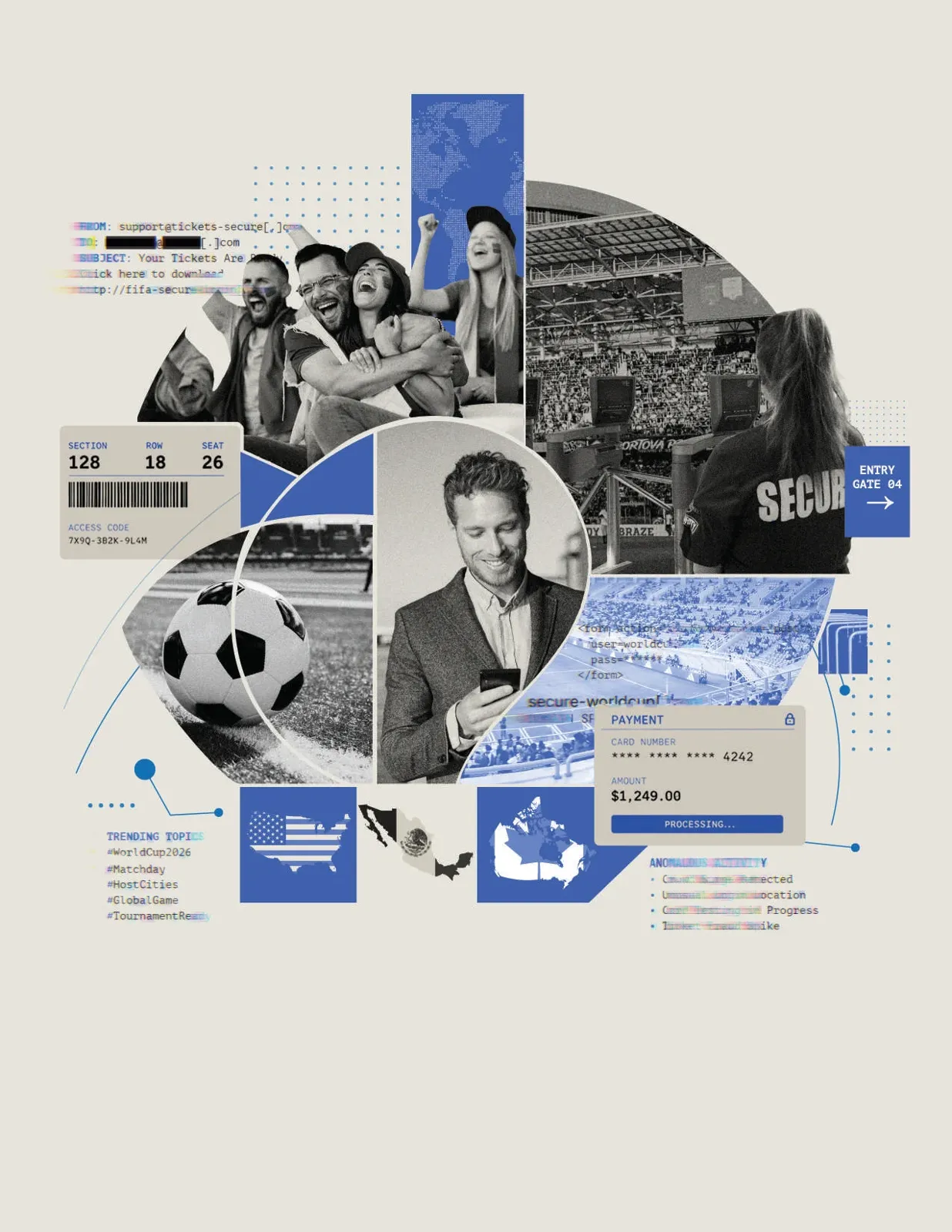 CYBERSÉCURITÉ : Coupe du Monde 2026 - Un rapport alerte sur les risques d'arnaques et d'espionnage
