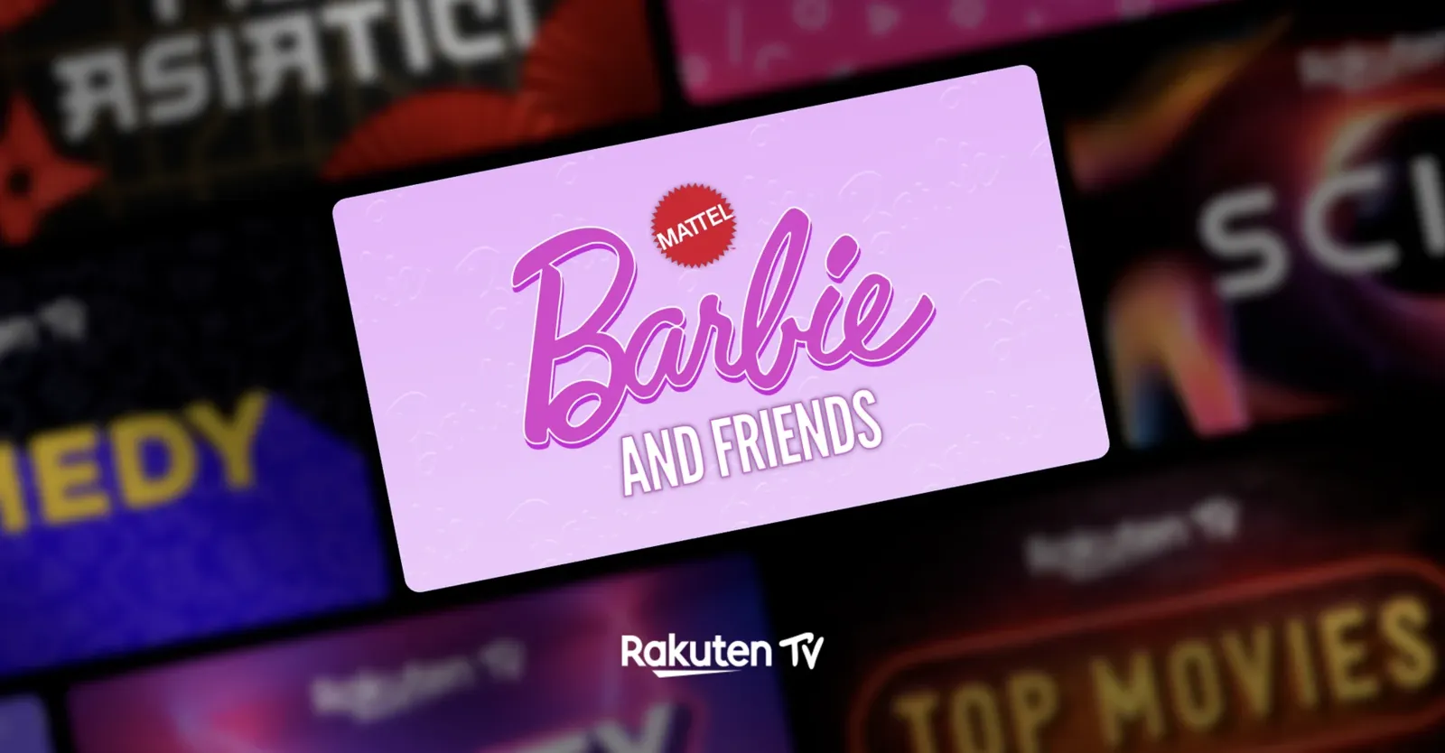 EUROPE : Streaming - Rakuten TV et Mattel lancent les chaînes gratuites Barbie et Pingu