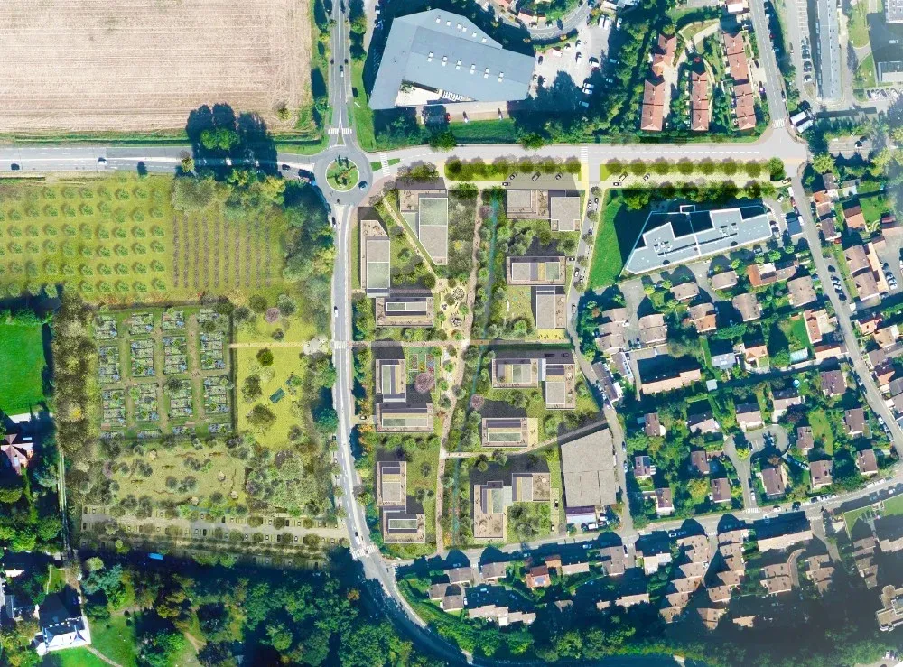 FONTENAY-LE-FLEURY : Urbanisme - La ZAC Fossé Pâté se réinvente autour de son ru remis à ciel ouvert