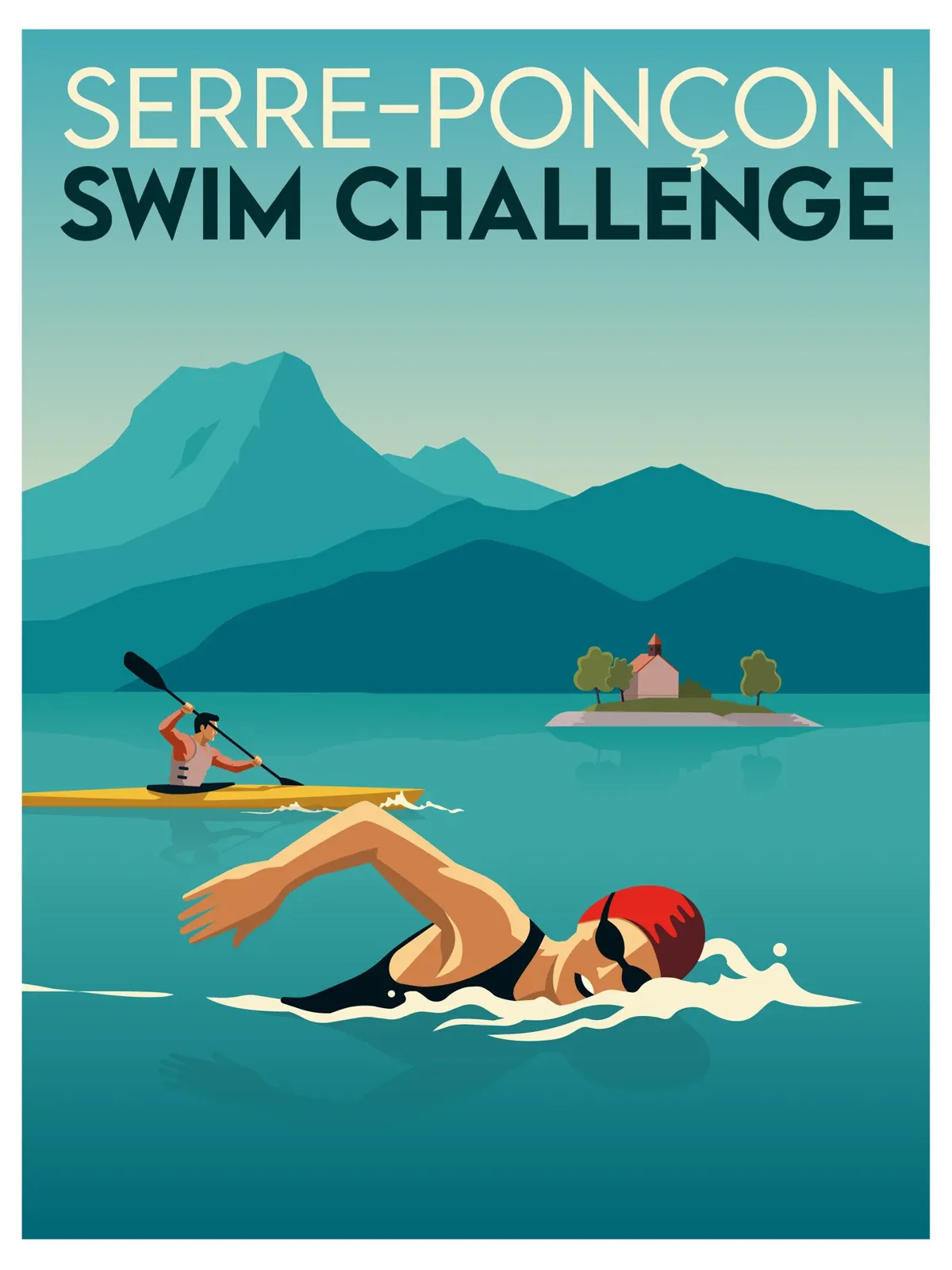 GAP : Sally Guillaume : « Le Serre-Ponçon Swim Challenge est né d'un rêve de nageurs »