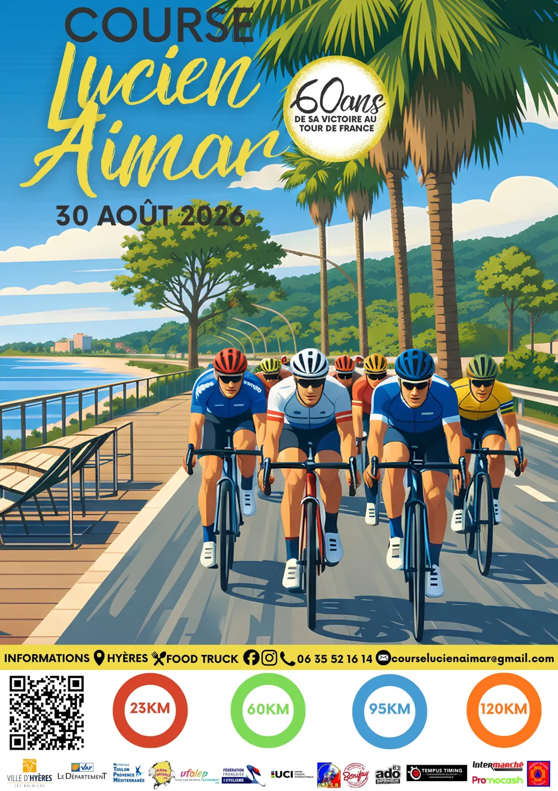 HYÈRES : Cyclisme - La Course Lucien Aimar passe le relais de l'organisation au petit-fils du champi