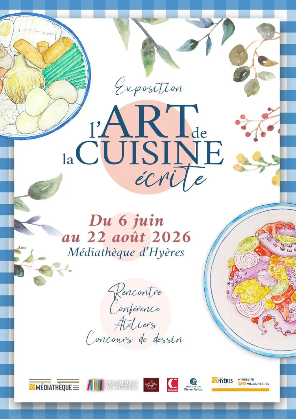 HYÈRES : Médiathèque - Un programme estival riche entre expositions, concerts et services numériques