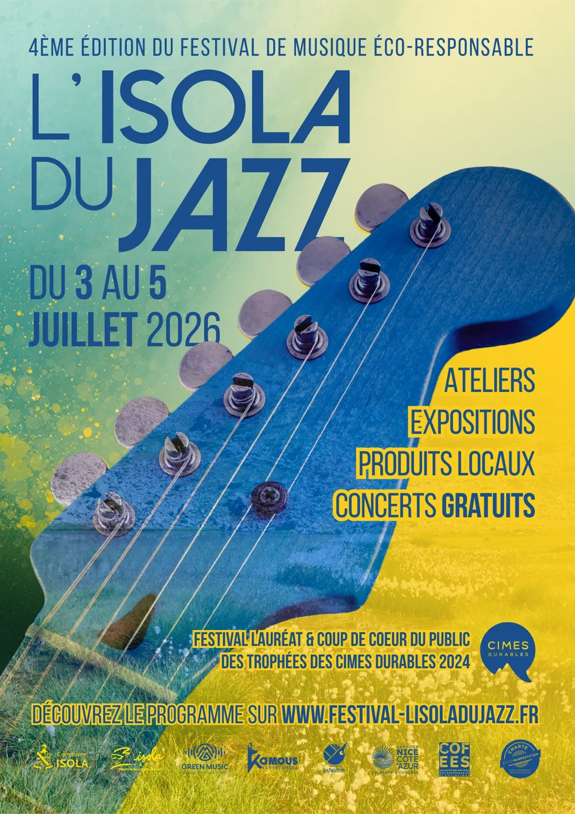 ISOLA : L'Isola du Jazz - Un festival en pleine nature où la musique respire l'écologie