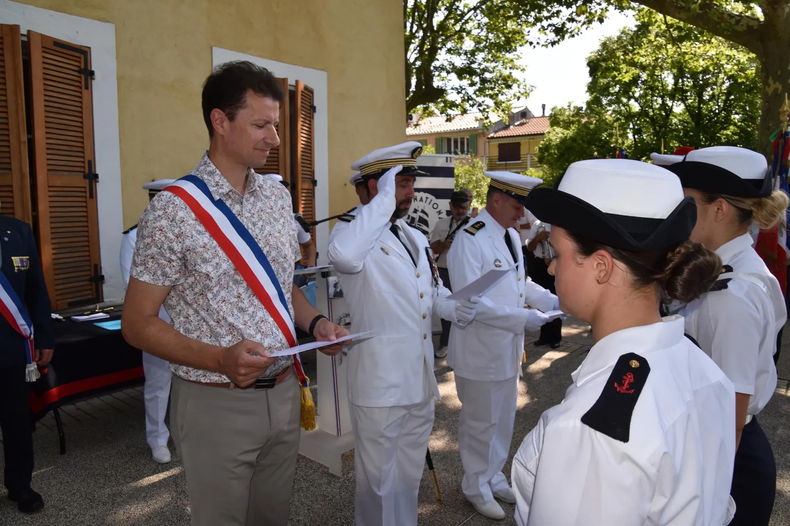 LA FARLÈDE : Marine nationale - La jeunesse au cœur des célébrations du 400ème anniversaire