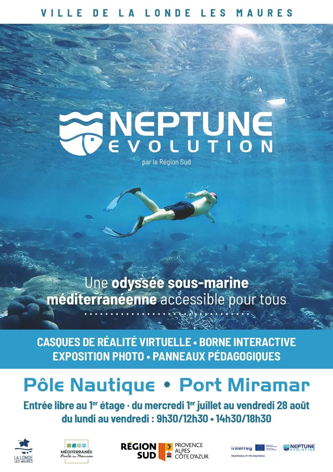 LA LONDE-LES-MAURES : Tourisme durable - Neptune Évolution offre une plongée virtuelle pour mieux pr