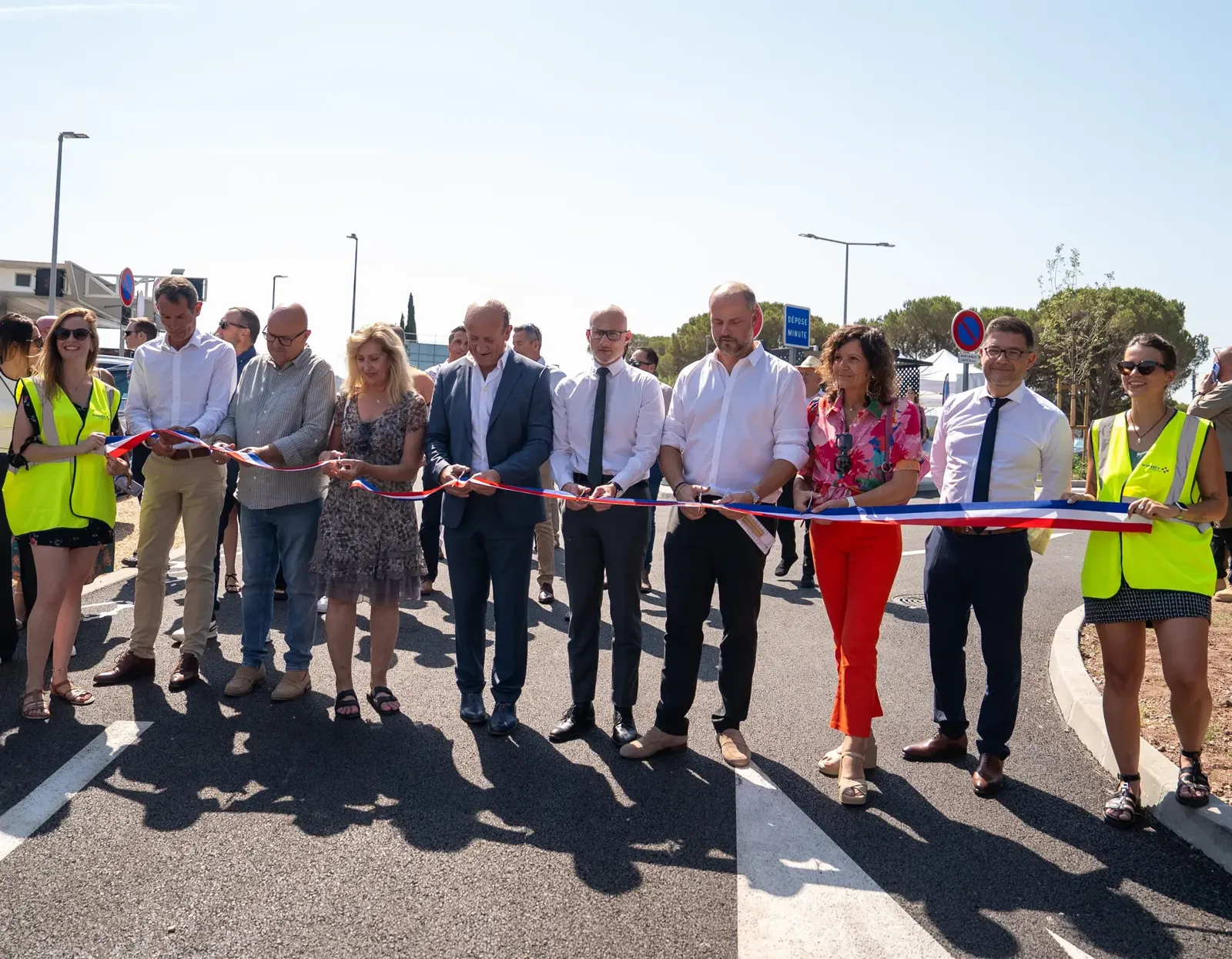 LE MUY : Mobilité durable - VINCI et la Dracénie inaugurent un parking de covoiturage sur l'A8