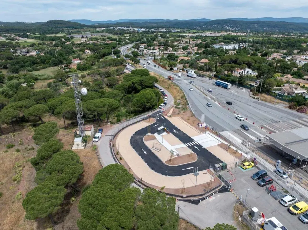 LE MUY : Mobilité durable - VINCI et la Dracénie inaugurent un parking de covoiturage sur l'A8