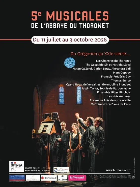 LE THORONET : Risque d'incendie - Le concert de The Gesualdo Six à l'abbaye est reporté