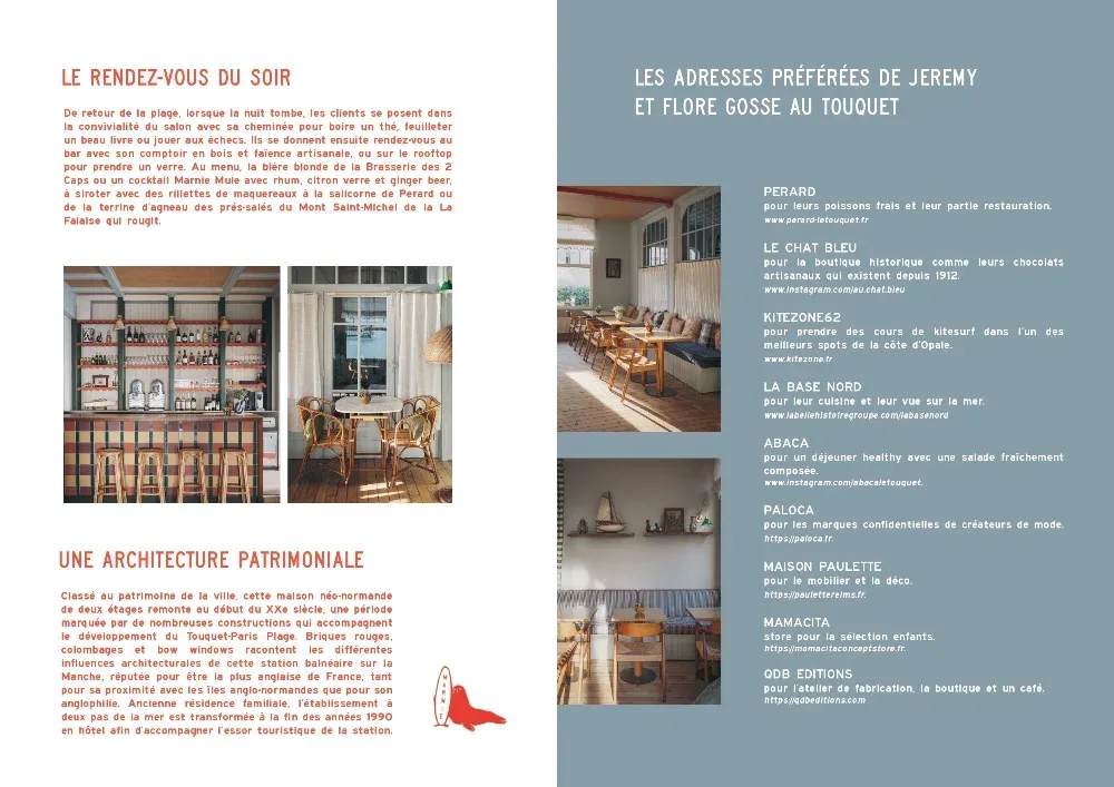 LE TOUQUET : Hôtellerie - Marnie House insuffle un esprit "French Hamptons" sur la Côte d'Opale
