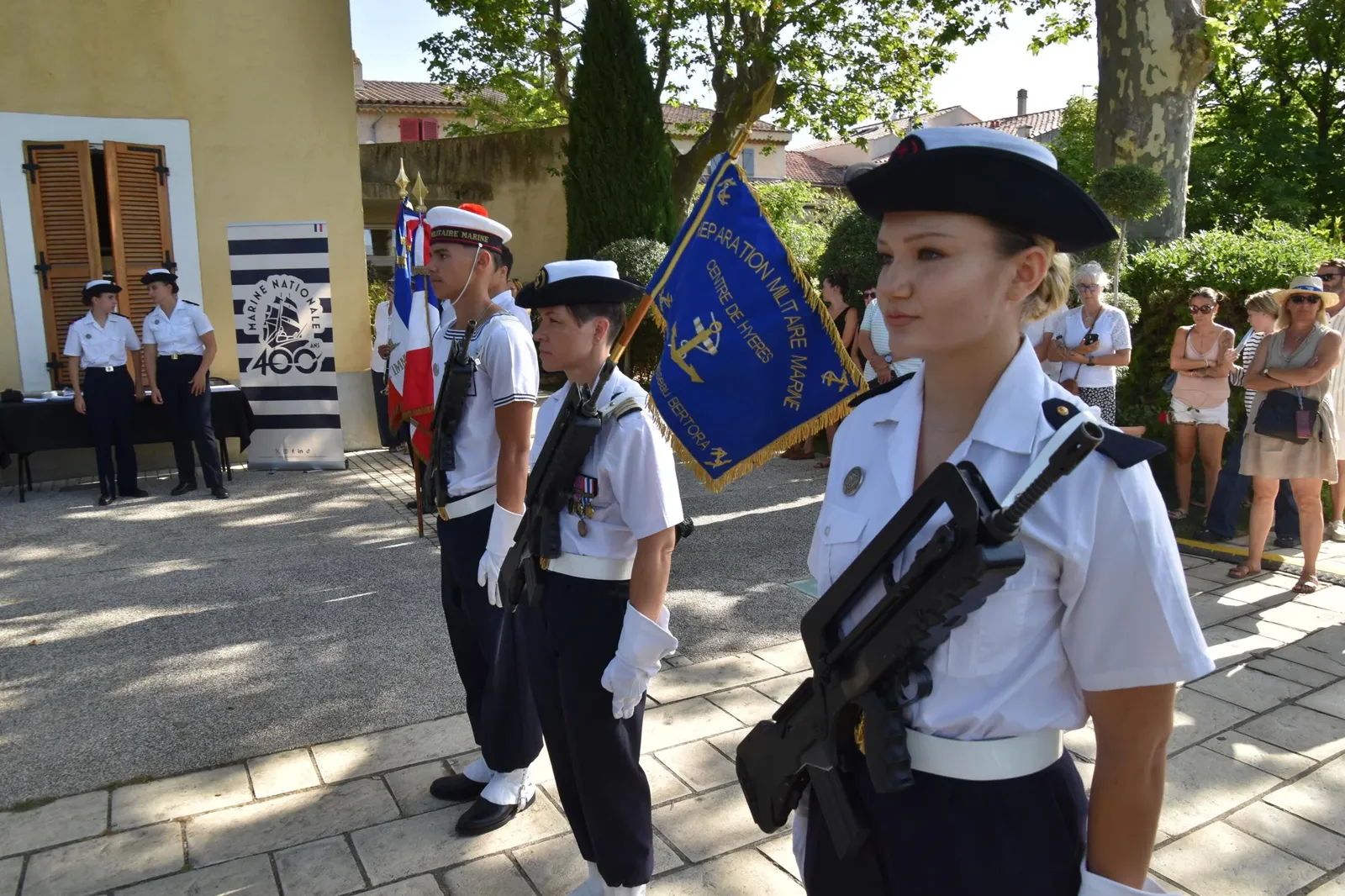 MARINE NATIONALE : Capitaine Bagno aux stagiaires : « La beauté du métier de marin d'État »