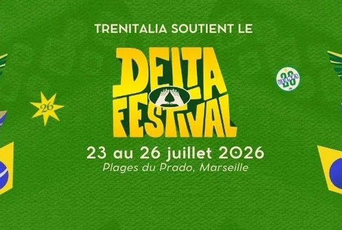 MARSEILLE : Delta Festival 2026 - Trenitalia devient le transporteur officiel