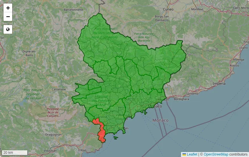 NICE : Alerte feux de forêt - Le massif Estérel-Tanneron fermé au public ce mercredi 1er juillet