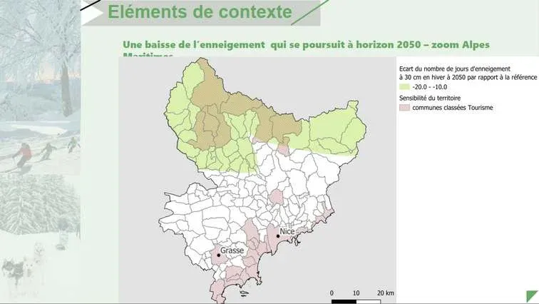 NICE : Changement climatique - L'État et les acteurs locaux dressent un constat d'urgence pour les A