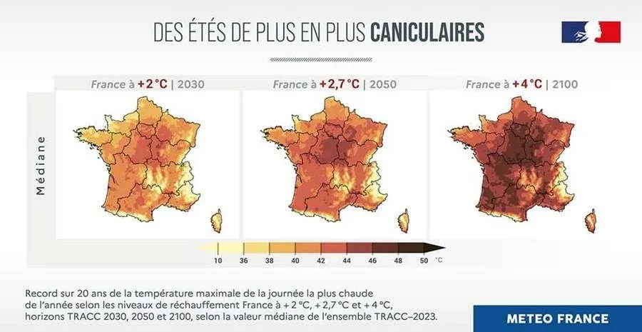 NICE : Changement climatique - L'État et les acteurs locaux dressent un constat d'urgence pour les A