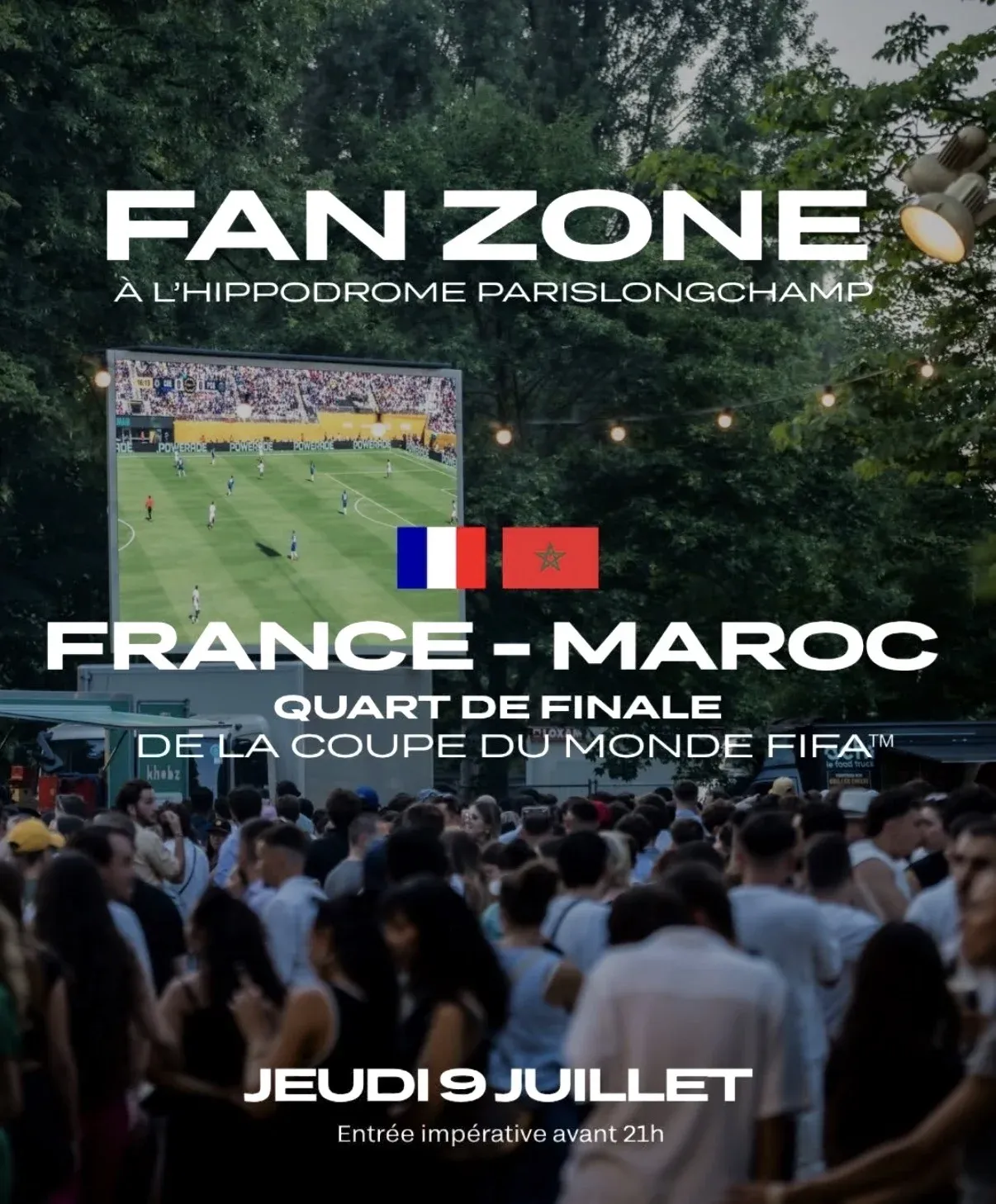 PARIS : Coupe du Monde 2026 - L'Hippodrome de ParisLongchamp se transforme en fan zone insolite