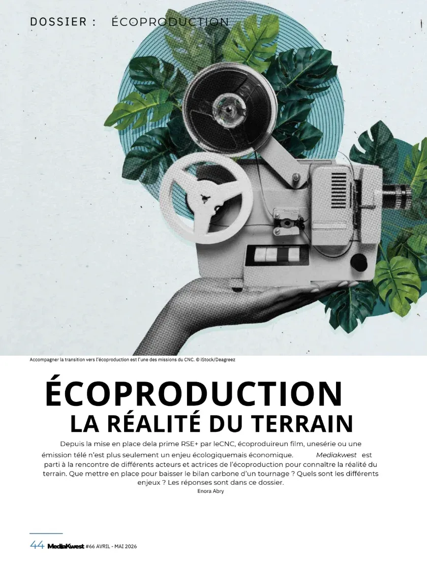 PARIS : Production audiovisuelle - L'éco-responsabilité, nouveau levier d'aides et de performance