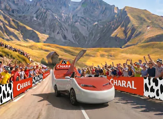 PARIS : Stratégie marketing - Charal rejoint la caravane du Tour de France pour ses 40 ans