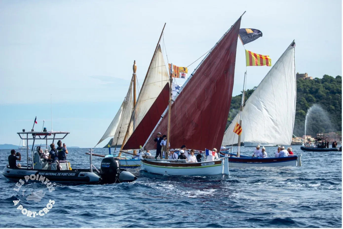 PORT-CROS : Patrimoine maritime - Les pointus reviennent pour un voyage dans le temps