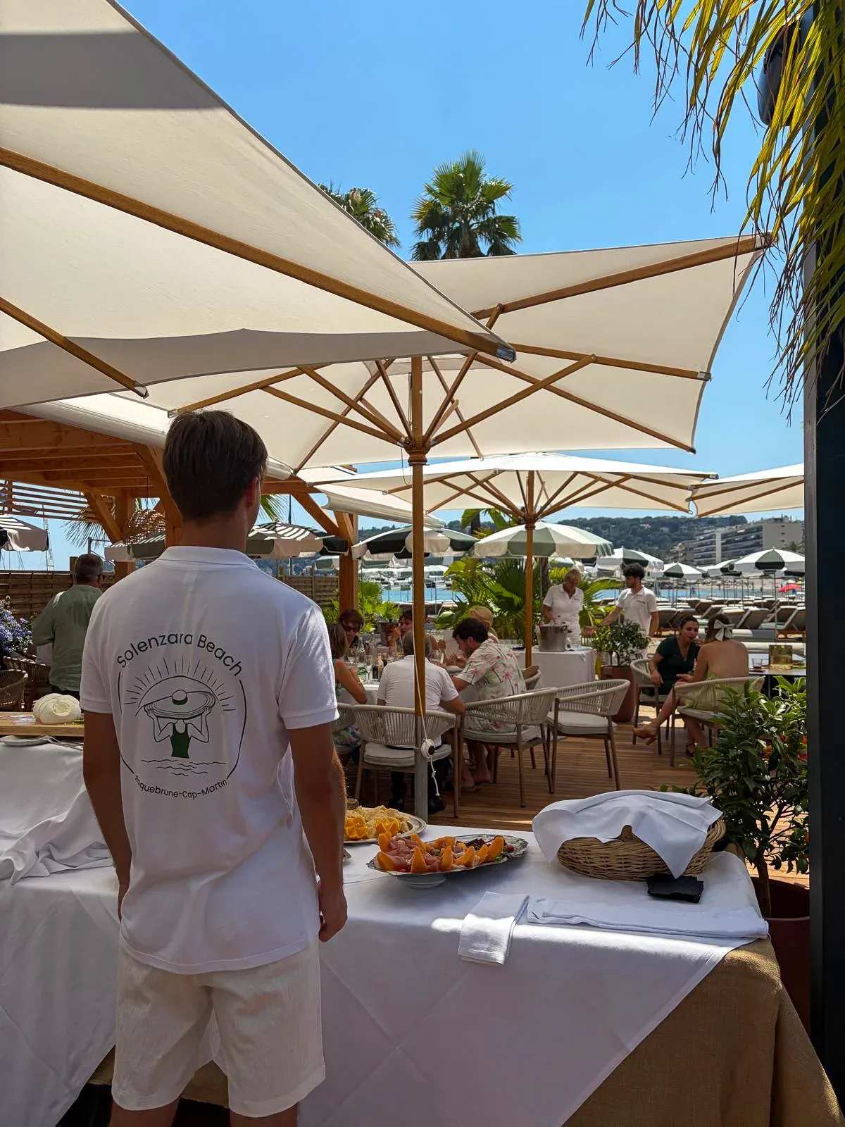ROQUEBRUNE-CAP-MARTIN : Tourisme - Solenzara Beach, un nouveau lieu de vie face au Cap-Martin