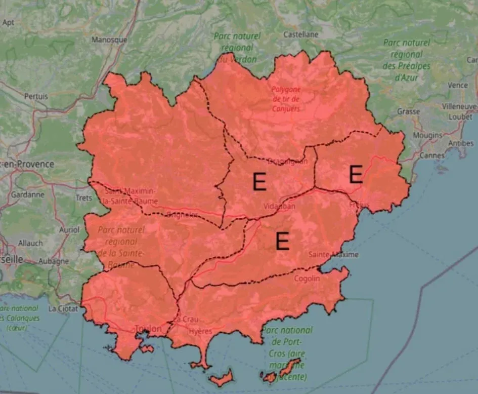 TOULON : Risque incendie - L'ensemble des massifs du Var fermés au public ce samedi