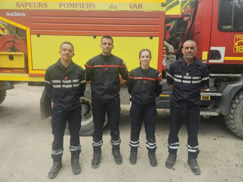 BORMES-LES-MIMOSAS : François Arizzi salue « l’engagement exceptionnel » des sapeurs-pompiers en ren