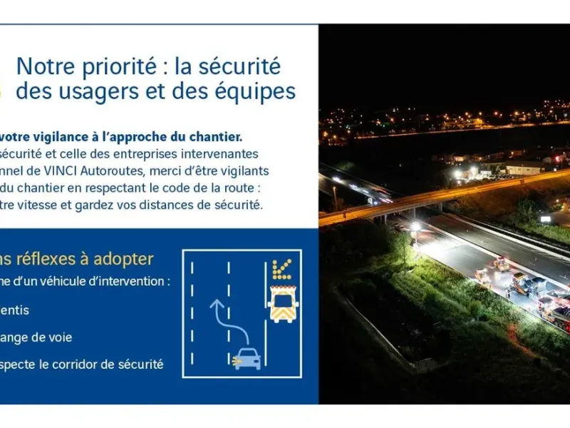 TOULON : Trafic - Importantes fermetures nocturnes sur les autoroutes A50 et A8 cette semaine