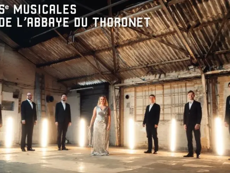LE THORONET : Musique - The Gesualdo Six et Matilda Lloyd en concert exceptionnel à l'abbaye