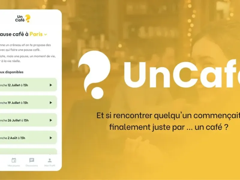 PARIS : Oleksiy Lysogub lance UnCafé pour « redonner le plaisir de se découvrir dans la vraie vie »