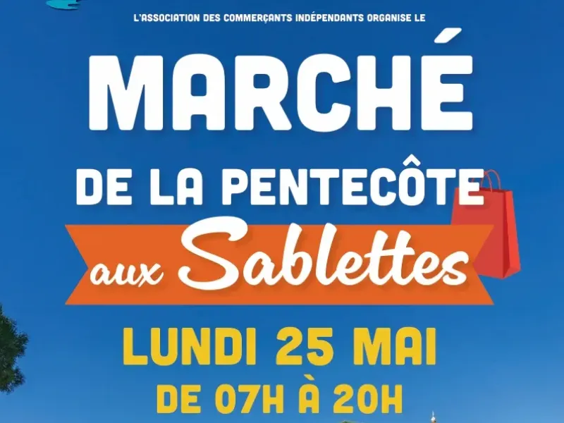 LA SEYNE-SUR-MER : Pentecôte - Un grand marché festif s'installe aux Sablettes