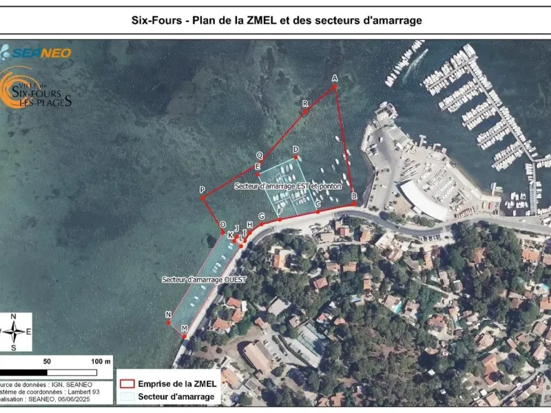 SIX-FOURS-LES-PLAGES : Environnement - Une nouvelle zone de mouillage pour protéger la lagune du Bru