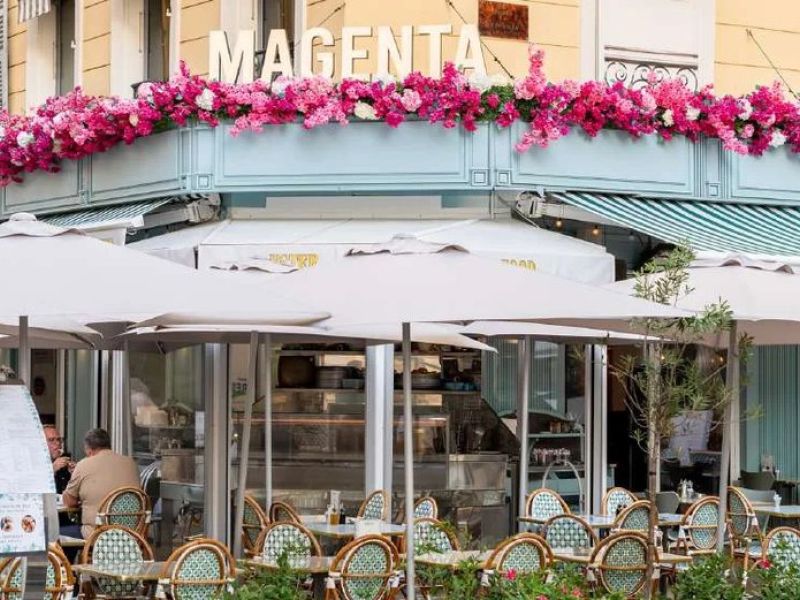 NICE : Le Magenta - La brasserie iconique s'agrandit et dévoile son nouveau visage