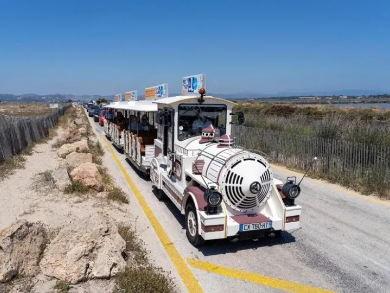 HYÈRES : Mobilité douce - Le petit train de la presqu'île de Giens reprend du service le 1er juillet