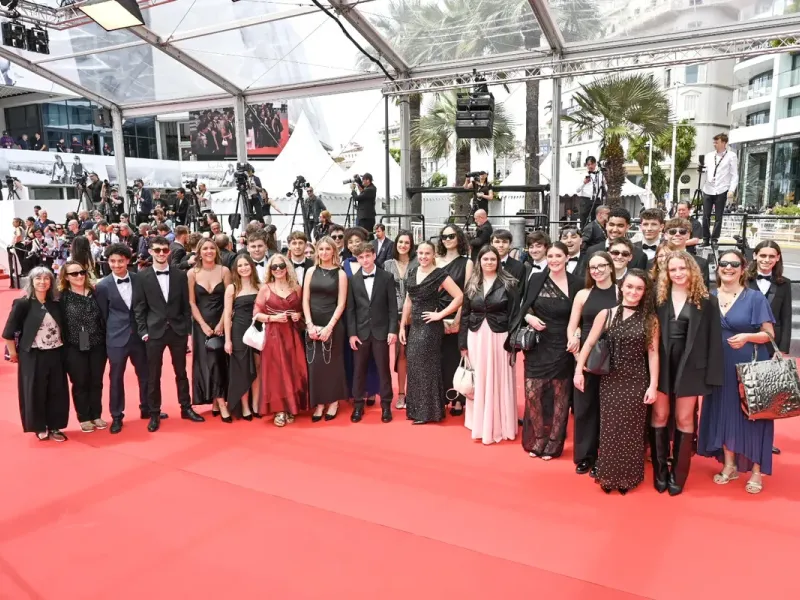 CANNES : Éducation au cinéma - Vingt-sept lycéens toulonnais découvrent le Festival