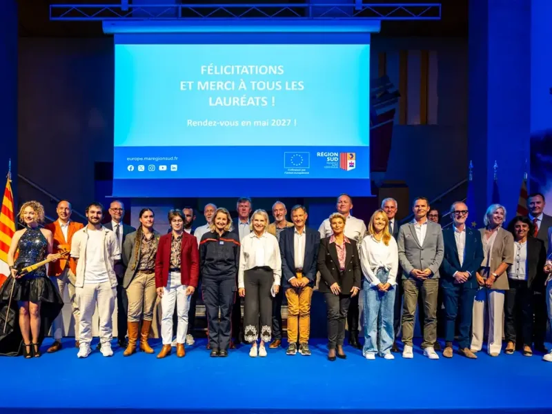 MARSEILLE : Étoiles de l’Europe - La Région Sud récompense 10 projets concrets financés par l'UE